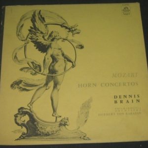 MOZART Horn Concertos Dennis Brain / Karajan Angel 35092 lp