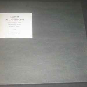 MOZART : THE MAGIC FLUTE George Szell PENZANCE RECORDS PR 38 3 LP BOX EX RARE