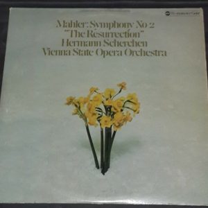Mahler ‎– Symphony No. 2  Hermann Scherchen Westminster Gold WGS-8262-2 2 LP EX