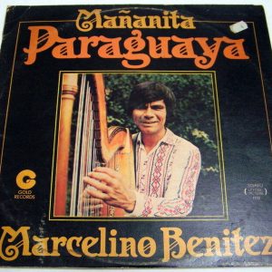 Marcelino Benitez – Mananita Paraguaya LP HARP Israeli press latin world music