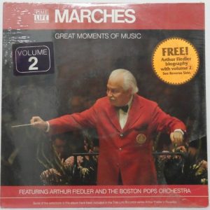 Marches – Great Moments Of Music Vol. 2 Arthur Fiedler Boston Pops SEALED COPY