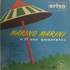 Marino Marini – e il suo quartetto 10″ LP *RARE* Israel Pressing Itay pop