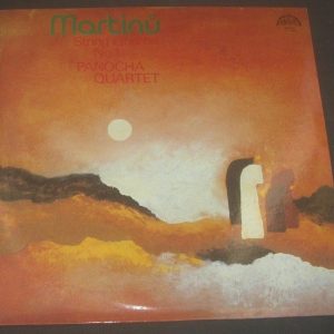 Martinu / Panocha Quartet – String Quartet No. 1  Supraphon 1111 3018 LP EX