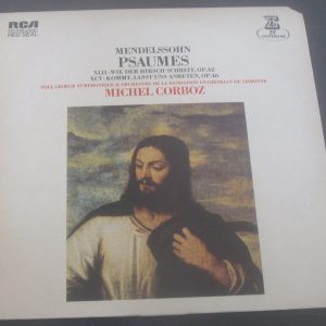 Mendelssohn – Psaumes Michel Corboz  Erato ‎– STU 71101 LP