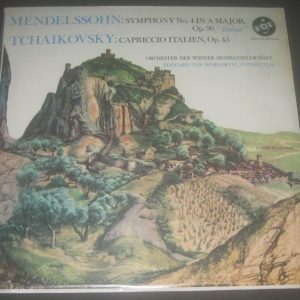 Mendelssohn Symphony / Tchaikovsky Capriccio Van Remoortel VOX LP New Sealed