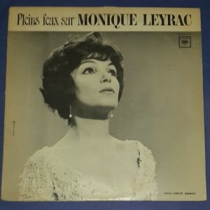 Monique Leyrac – Pleins Feux Sur Columbia 2 Eye LP Chanson