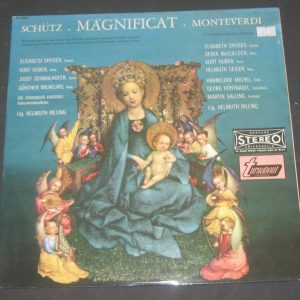 Monteverdi /  Schutz  Magnificat  – Helmuth Rilling  Turnabout TV 4099 lp EX