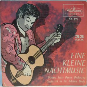 Mozart – Eine Kleine Nachtmusic 7″ Vienna State Opera / Sir Adrian Boult EP-271