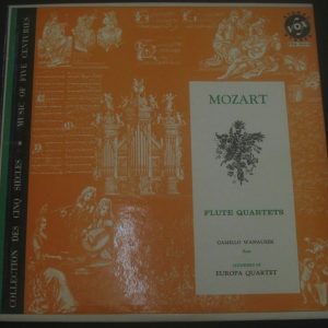 Mozart Flute Quartets Wanausek / Europa Quartet VOX STDL 500.830 lp 1962