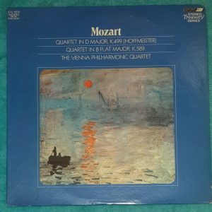 Mozart Quartet In D / B Vienna Philharmonic Quartet London STS 15116 LP EX