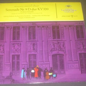 Mozart Serenade no. 9 PostHorn Leitner / Benzinger DGG LPEM 19088 TULIPS LP 1963