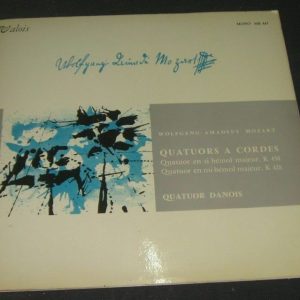Mozart String Quartet / Quatuor Danois . Valois MB 447 lp RARE