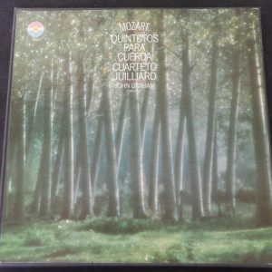 Mozart – String Quintets The Juilliard Quartet , Graham  CBS 79322 3 LP Box ex