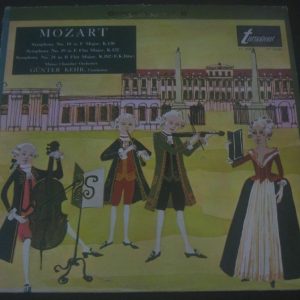 Mozart Symphony No. 18 / 19 / 24 Gunter Kehr Mainz Chamber Turnabout (Vox) lp EX