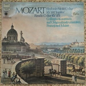 Mozart – Symphony No. 41 Maier  Harmonia Mundi Gold 1C 065-99 673 lp EX