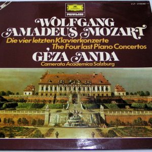 Mozart The Four last Piano Concertos GEZA ANDA DGG 2726060 2LP