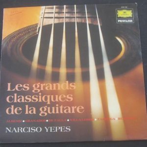 Narciso Yepes – Spanish Guitar Music DGG  2535 182 lp EX