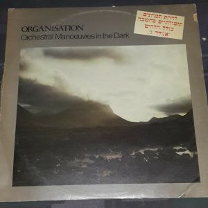 Orchestral Manoeuvres in the Dark – Organisation  Hebrew Print Israeli lp