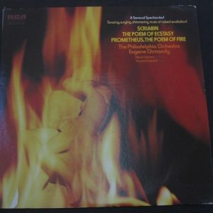 Ormandy / Scriabine The Poem Of Ecstasy / Prometheus  RCA  LSC-3214 lp EX