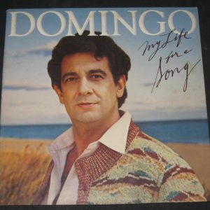 Placido Domingo – My Life For A Song CBS lp Gatefold