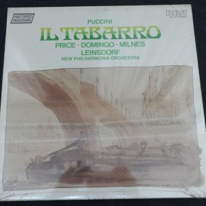 Puccini ‎- Il Tabarro Leinsdorf RCA VLS 45144 Box lp Half Speed Mastering New