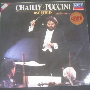 Puccini Orchestral Works Chailly Decca 6.42845 AZ  DIGITAL LP EX
