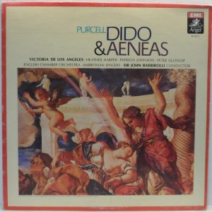 Purcell Dido and Aeneas LP Victoria De Los Angeles / English Chamber Barbirolli