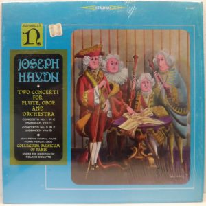 Rampal / Pierlot ‎- Haydn: Two Concerti For Flute Oboe And Orchestra LP Nonesuch