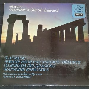 Ravel ‎- Daphnis & Chloe – Suite No. 2 Ansermet Decca ‎ SPA 230 lp