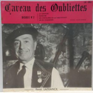 René Lafranck – Caveau Des Oubliettes 7″ EP 1962 France folk world music
