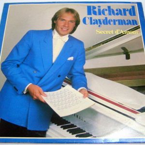 Richard Clayderman – Secret d’Amour LP ISRAEL Israeli press easy listening piano