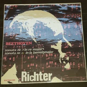 Richter – Beethoven Piano Sonata No. 7 / 12 Electrecord ECE 060 lp EX