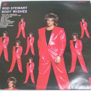 Rod Stewart – Body Wishes LP 12″ Rare Israel Israeli pressing 1983 80’s rock