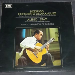 Rodrigo / Giuliani – Guitar Concertos Alirio Diaz , De Burgos EMI ‎ASD 2363 lp