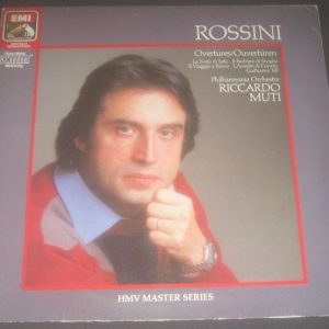 Rossini Overtures Riccardo Muti HMV EMI EG 29 0278 LP EX