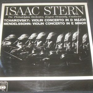 STERN / ORMANDY – TCHAIKOVSKY / MENDELSSOHN Violin Concerto CBS 72083 lp ED1