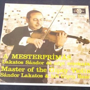 Sandor Lakatos & his Gipsy Band – Master of the Gipsy Violin Qualiton lp EX