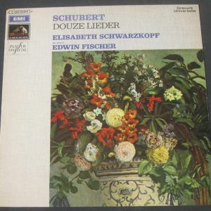 Schubert – Douze Lieder Elisabeth Schwarzkopf / Edwin Fischer HMV EMI lp