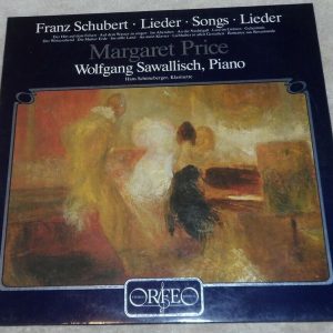 Schubert : Songs Price Sawallisch Schoneberger Orfeo  001811 A lp EX