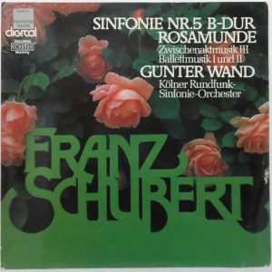 Schubert – Symphony No. 5 D. 485 Kölner Rundfunk GUNTER WAND Harmonia Mundi GOLD