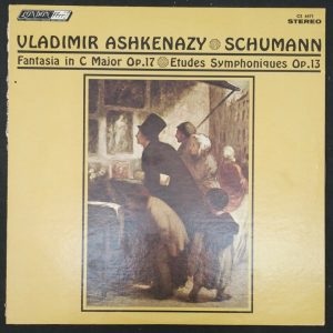 Schumann : Fantasia / Etudes Vladimir Ashkenazy – Piano London CS 6471 lp EX
