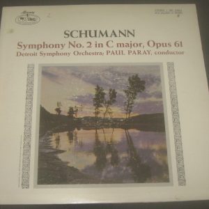 Schumann Symphony No. 2 Paul Paray   Mercury WC 18061 LP