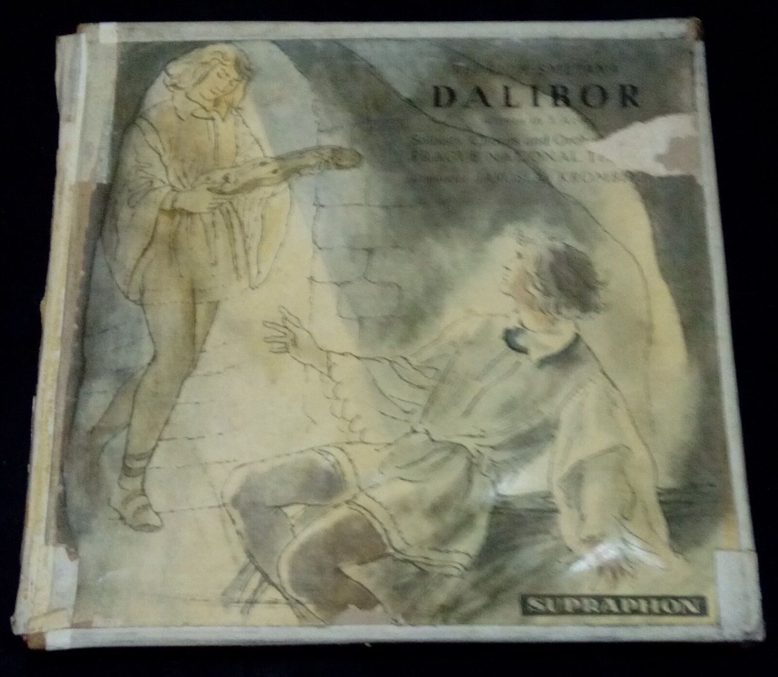 Smetana – Dalibor  Krombholc   Bednar  Blachut Supraphon LPV 98/100 3 LP Box