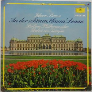 Strauss – An der schönen blauen Donau LP Berliner Philharmoniker Von Karajan DGG