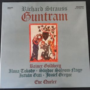 Strauss ‎- Guntram Eve Queler Reiner Goldberg Hungaroton SLPD 12587-88 2 LP EX