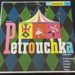 Stravinsky ‎– Petrouchka  Eugene Goossens Everest ‎– SDBR 3033 lp ex