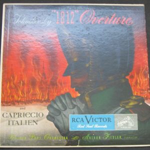 Tchaikovsky : Capriccio Italien / 1812 Overture Arthur Fiedler RCA LM 1134 50’s