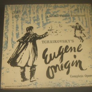 Tchaikovsky – Eugene Onegin Melik-Pashaiev Bolshoi Colosseum CRLP 127-29 3 LP