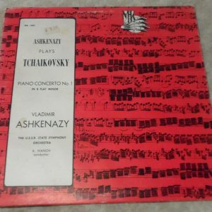 Tchaikovsky Piano Concerto No. 1 Ashkenazy Ivanov Early Melodiya MK-1581 lp ex-