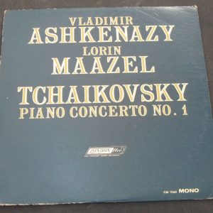 Tchaikovsky – Piano Concerto No.1 Ashkenazy / Maazel london FFrr CM 9360 lp